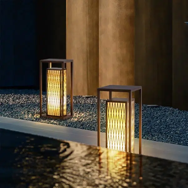 Retro Outdoor Waterproof Asian Style Courtyard Landscape Decorative Lighting - Image 2