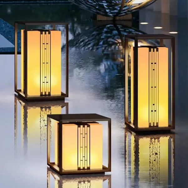 Retro Simple Outdoor Garden Park Courtyard Lawn Lamp Waterproof Landscape Lighting - Image 5