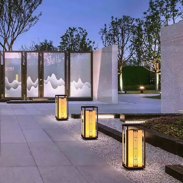 Retro Simple Outdoor Garden Park Courtyard Lawn Lamp Waterproof Landscape Lighting - Image 4
