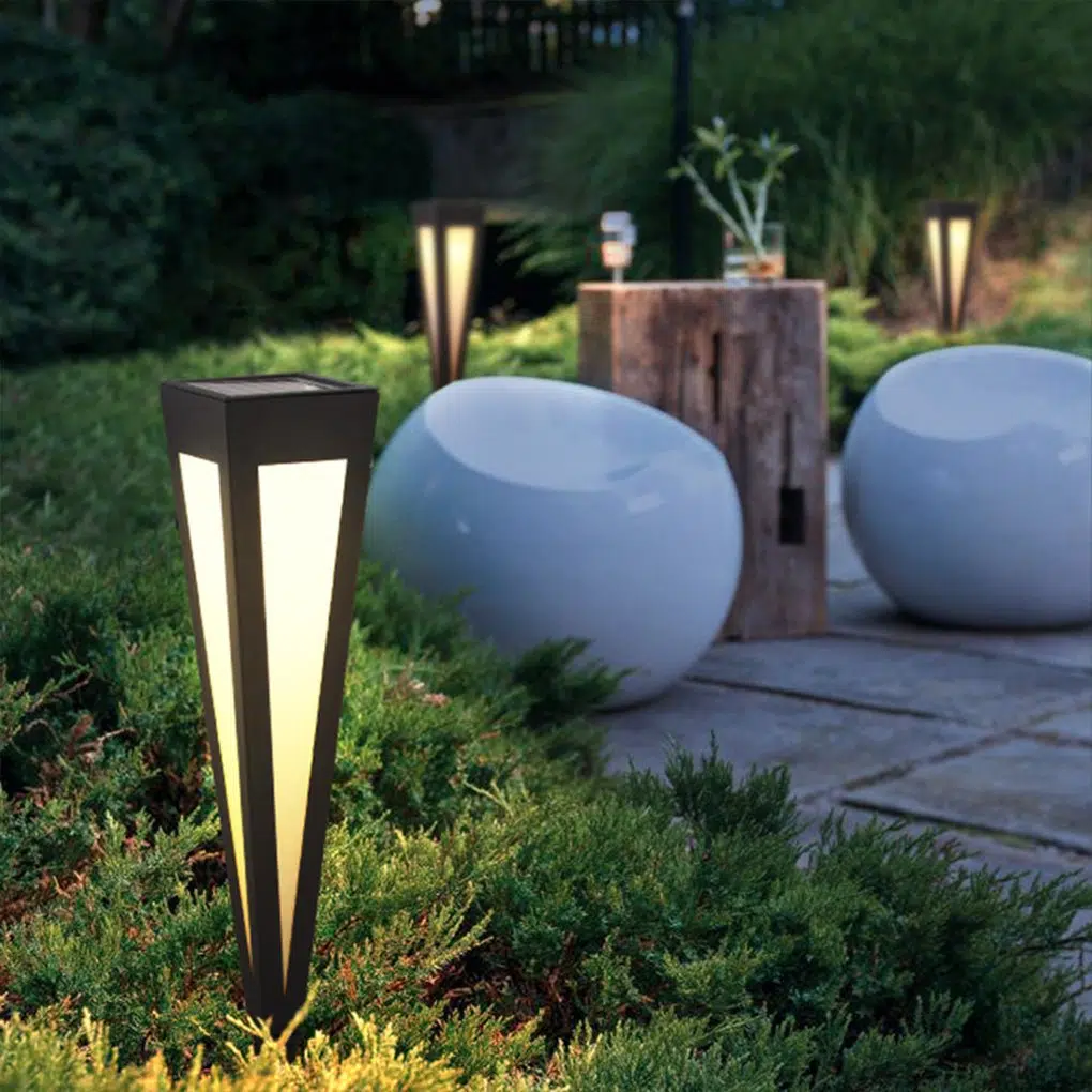 simple-waterproof-outdoor-landscape-lighting-decorative-courtyard-lawn-lamp-337983.jpg Square Conical LED Waterproof RGB Solar Lights Outdoor Pathway Lights - Image 1