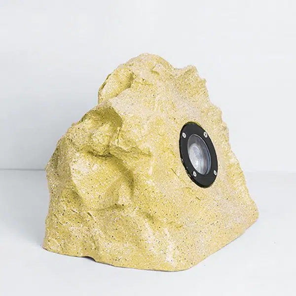 Resin Stone-Inspired Warm LED Garden Light Outdoor Illumination - Image 7