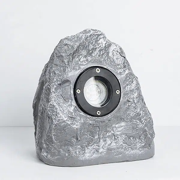 Resin Stone-Inspired Warm LED Garden Light Outdoor Illumination - Image 5