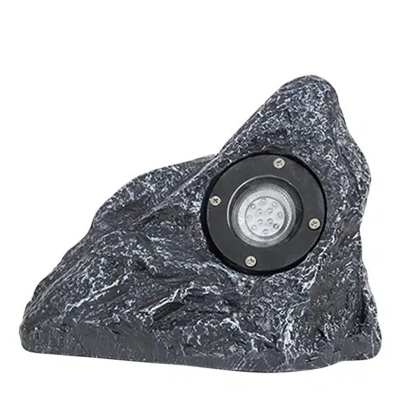 Resin Stone-Inspired Warm LED Garden Light Outdoor Illumination - Image 8