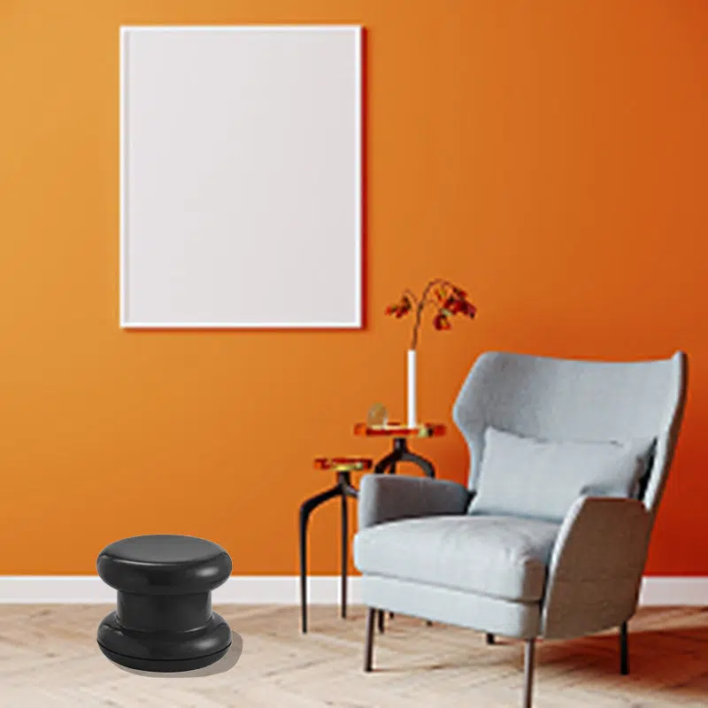 sku-06-7df6bf85-eec0-46d8-9a73-671267fec632.jpg Contemporary Creative Round Plastic Chair Backless Armless For Living Room - Image 1