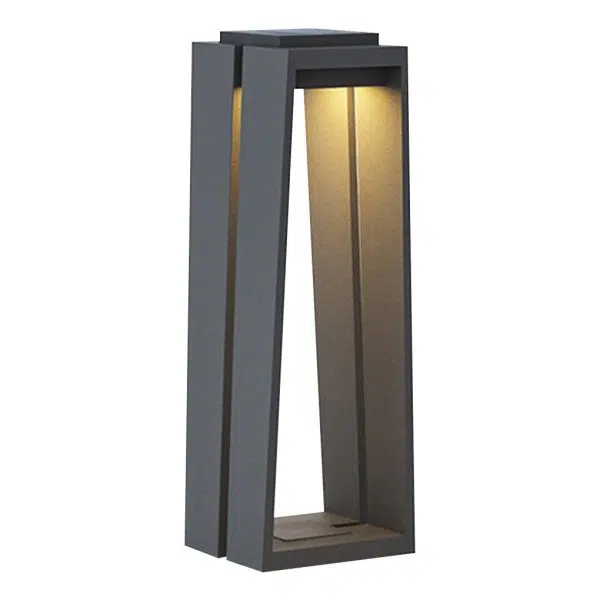 Minimalist Trapezoid Solar Light Waterproof LED Outdoor Illumination - Image 10