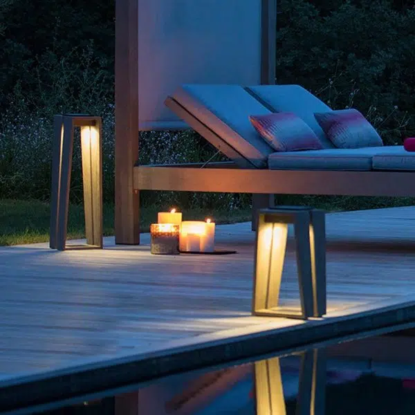 Minimalist Trapezoid Solar Light Waterproof LED Outdoor Illumination - Image 3