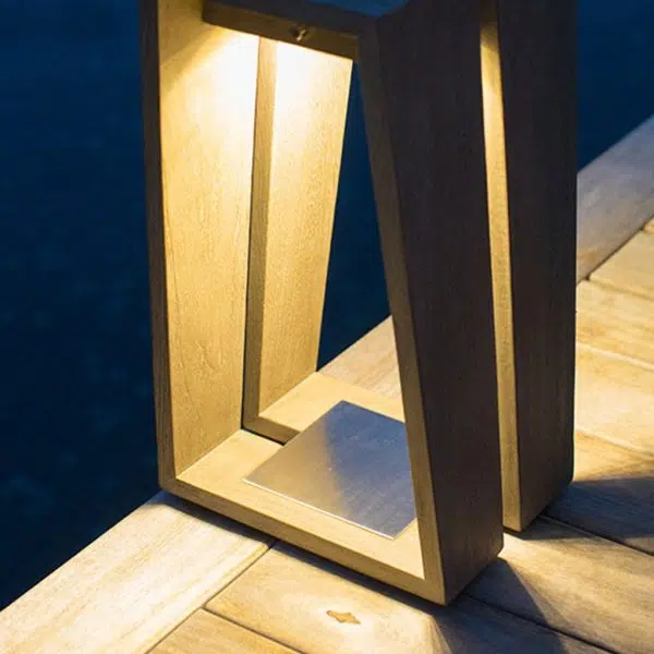 Minimalist Trapezoid Solar Light Waterproof LED Outdoor Illumination - Image 6