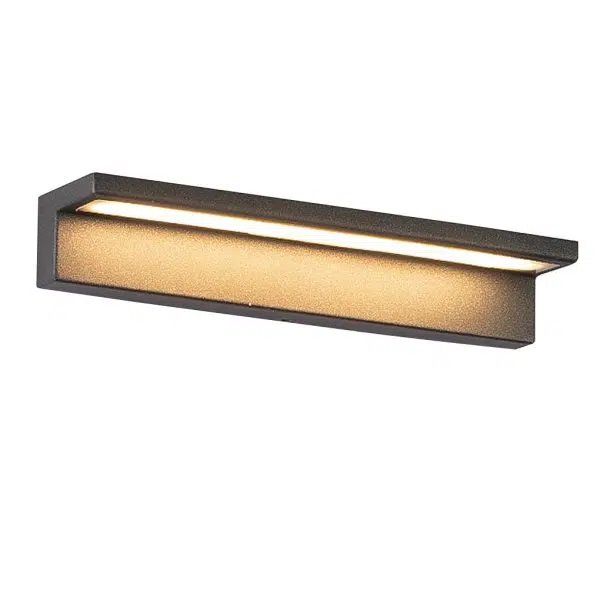 Contemporary Stainless Steel Linear LED Strip Outdoor Wall Light ?Modern, Weatherproof for Garden Villa - Image 9