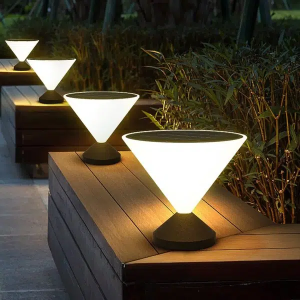 Solar Outdoor Waterproof Post Lights for Courtyard Landscape Decorative Lighting - Image 5