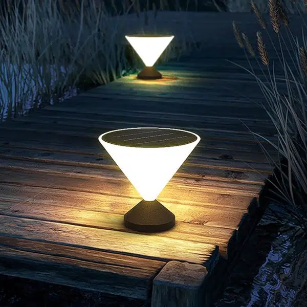 Solar Outdoor Waterproof Post Lights for Courtyard Landscape Decorative Lighting - Image 4