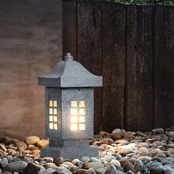 Unique Outdoor Waterproof Imitation Stone Pillar Landscape Lighting Decorative Lamp - Image 6