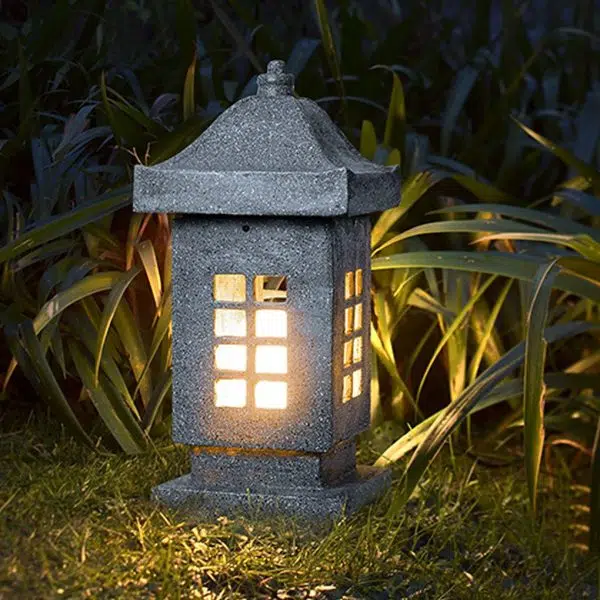 Unique Outdoor Waterproof Imitation Stone Pillar Landscape Lighting Decorative Lamp - Image 3