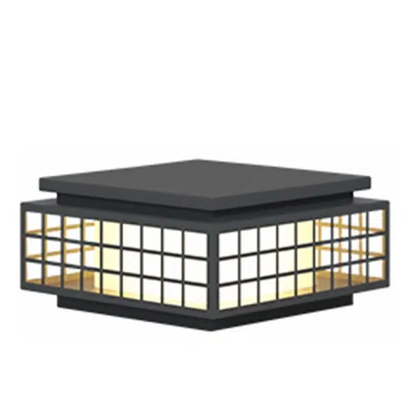 Elegant Solar LED Garden Lamp Vintage Hollowed Pattern, Weatherproof Metal Design - Image 8