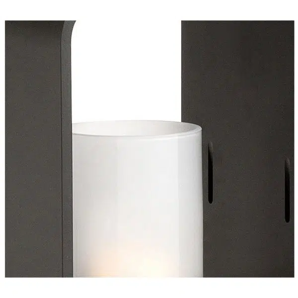 Rectangular Frame Waterproof Black Modern Solar Lights Outdoor Lanterns - Image 17